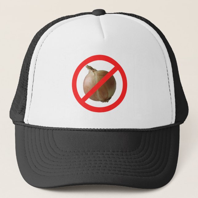 No Onion Trucker Hat (Front)