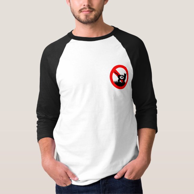 No Outdoor Cats T-Shirt (Front)