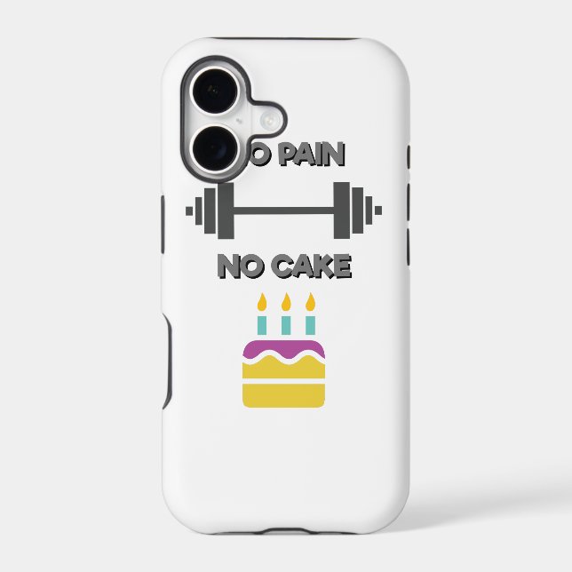 No Pain No Cake (Back)