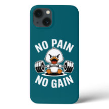 No Pain No Gain Gym Duck iPhone 13