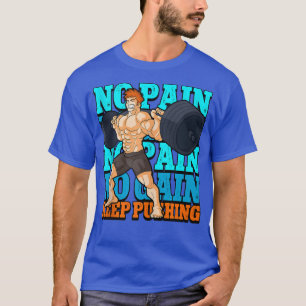 No Pain No Gain Weightlifting Fitness Gym Tank Top