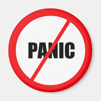 No Panic Magnet