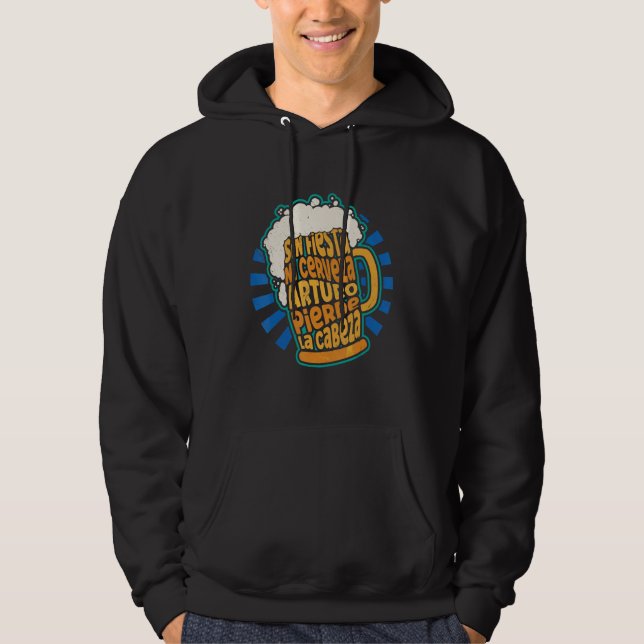 No Party No Beer Arthur Lose Head Hoodie (Front)