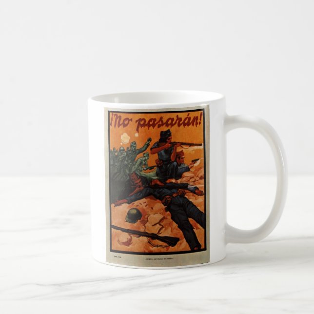 No pasaran! coffee mug (Right)