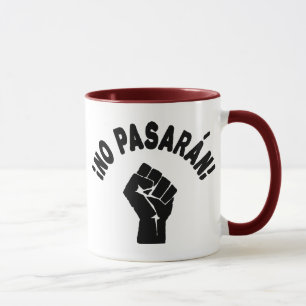 No Pasaran - They Shall Not Pass Mug