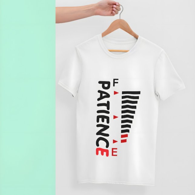 "No Patience Left" Meme T-Shirt – Customisable Fun (Creator Uploaded)