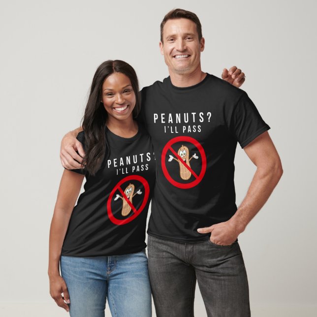 No Peanuts Allowed T-shirt (Unisex)