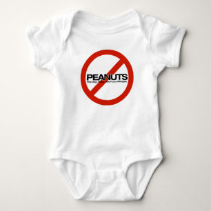No Peanuts Baby Bodysuit