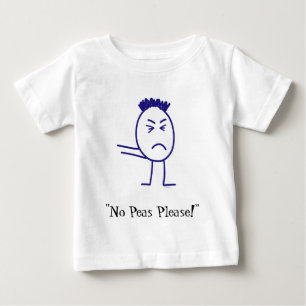 No Peas Please! infant t-shirt