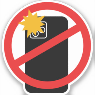 No Phone Photography - Respect Personal Privacy