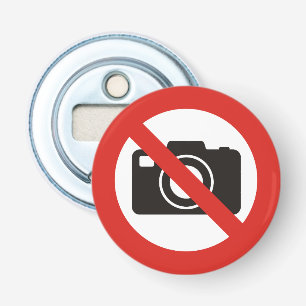 No Photos Allowed Bottle Opener