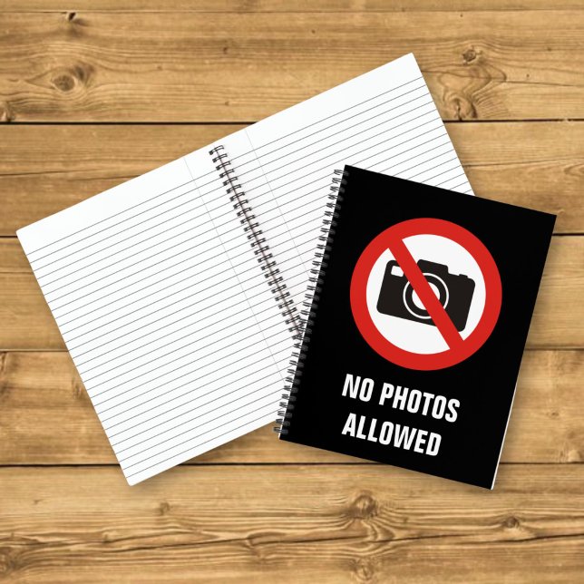No Photos Allowed Notebook (Creator Uploaded)