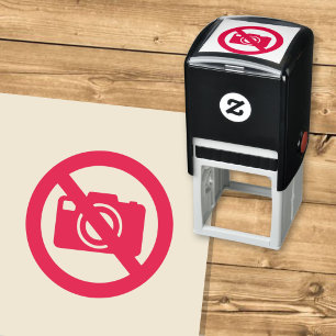 No Photos Allowed Self-inking Stamp