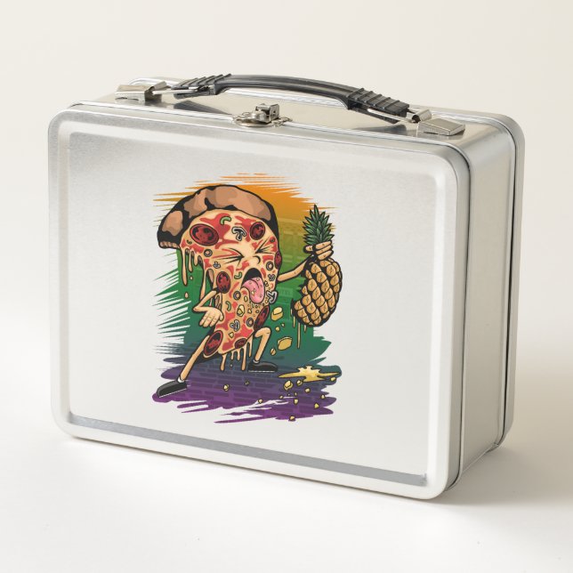 No Pineapple Metal Lunch Box (Front)