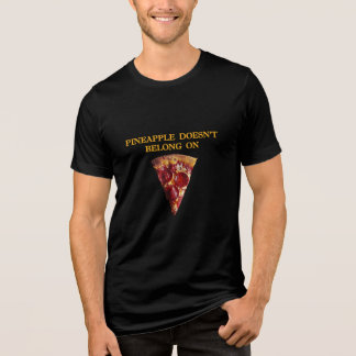 No Pineapple Pizza Shirt