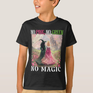No Pink No Green No Magic Witch Halloween Women Gi T-Shirt
