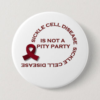 No Pity Party Here 7.5 Cm Round Badge