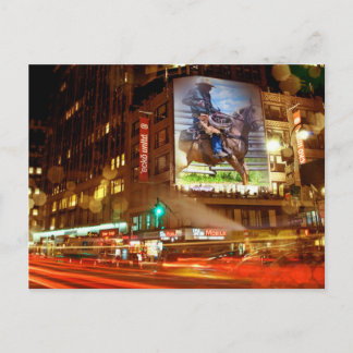 No place for a country boy postcard