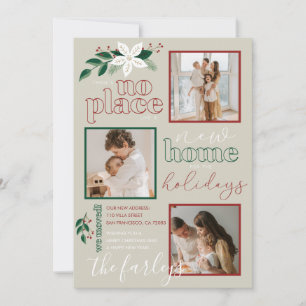 No Place Like A New Home For The Holidays Holiday Card