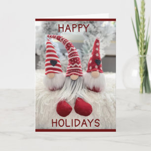 NO PLACE LIKE "GNOME" FOR THE HOLIDAYS HOLIDAY CAR
