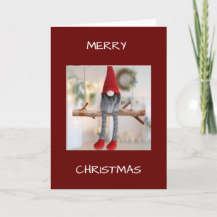 NO PLACE LIKE HOME/CHRISTMAS FROM A GNOME CARD