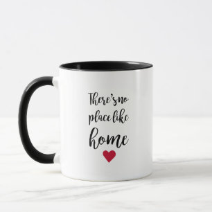 No Place Like Home Heart Mug