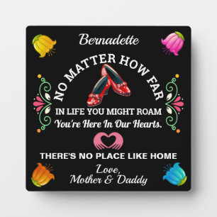No Place Like Home Plaque