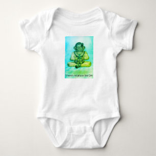 No Place Like Om - Diver Baby Bodysuit