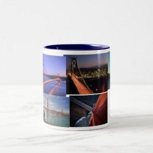 No Place Like San Francisco Two-Tone Coffee Mug