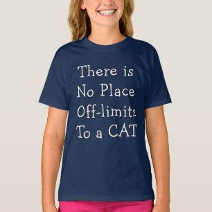 No Place Off-limits To a CAT T-Shirt