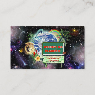 No Planet B  Business Card
