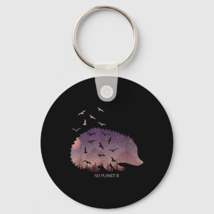 No Planet B Earth Environmental Protection Climate Key Ring