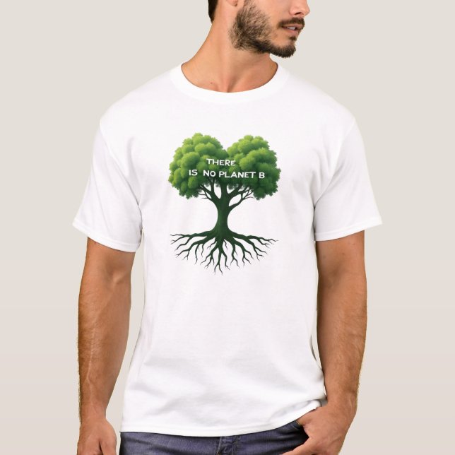No Planet B | Eco-Friendly Tree Tee (Front)