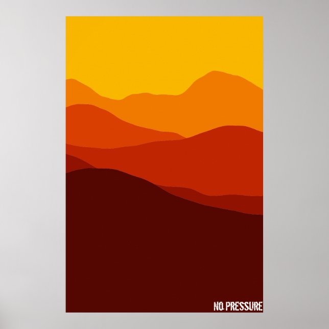 No Pressure Poster (Front)
