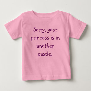 No Princess Baby Tee