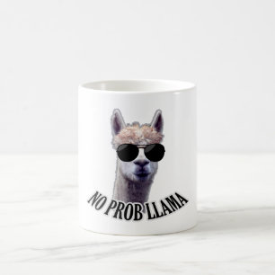 No Prob Llama – Funny humour Coffee Mug