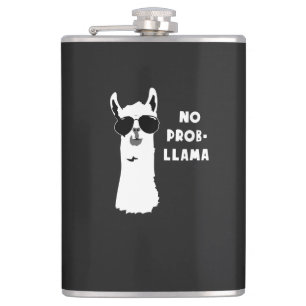 No Prob-Llama Hip Flask