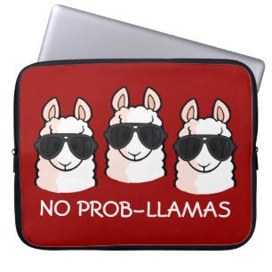 No Prob-Llama Laptop Sleeve