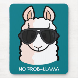 No Prob-Llama Mouse Mat