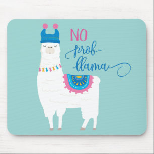 No Prob LLAMA Mouse Mat
