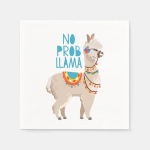 No Prob Llama Napkin