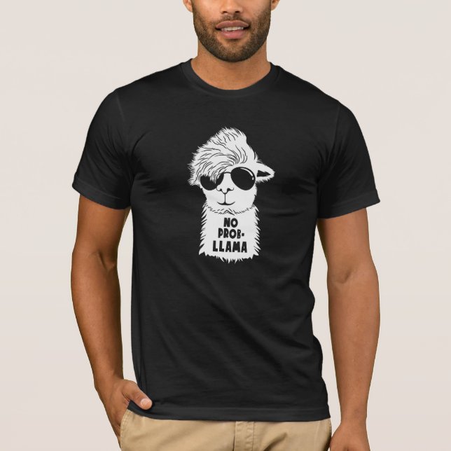 No Prob Llama T-Shirt (Front)