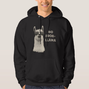 No Problem Llama Hoodie