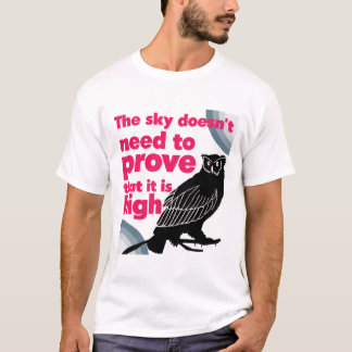 No Proof Needed - Sky Owl T-Shirt