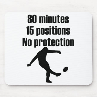 No Protection Rugby Mouse Mat