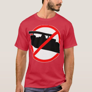 no racers allowed racing T-Shirt