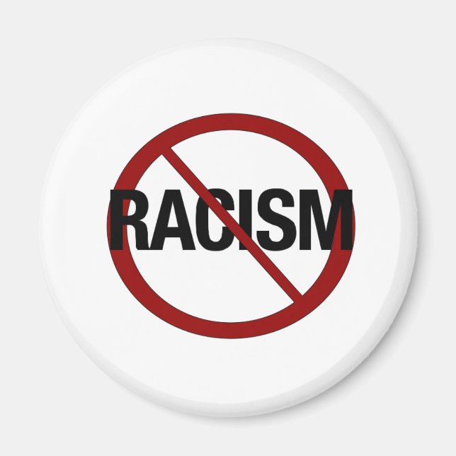 No Racism Magnet (Front)