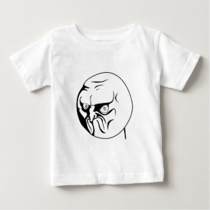 NO! Rage Comic Internet Meme Baby T-Shirt