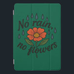No Rain, No Flowers – Growth Through Challenges   iPad Pro Cover<br><div class="desc">This delicate yet powerful design symbolises resilience—without struggles,  beauty cannot bloom. Embrace hardships as stepping stones to growth.</div>