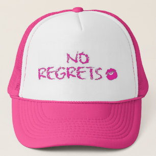 No Regrets in Lipstick Trucker Hat